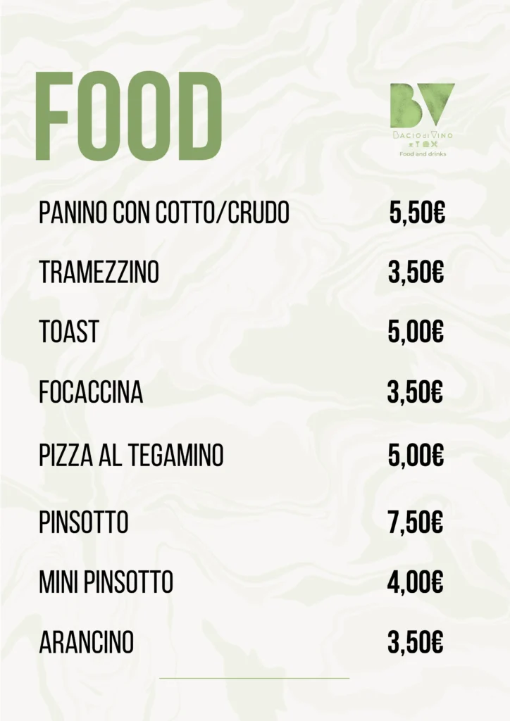 food_bacio